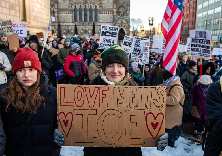Businesses Close and Demonstrators March in Cities Across the U.S. in Anti-ICE General Strike