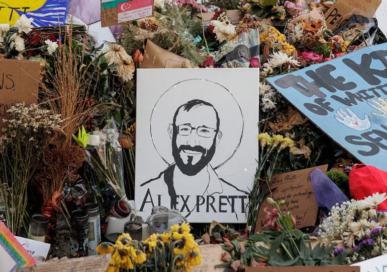 Trump Labels Man Killed by Federal Agents an ‘Agitator’ and ‘Perhaps, Insurrectionist’