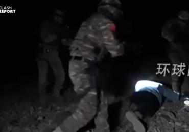 Chilling moment China practices ‘decapitation strike’ drills dropping bombs in daring night raid to seize Taiwan leaders