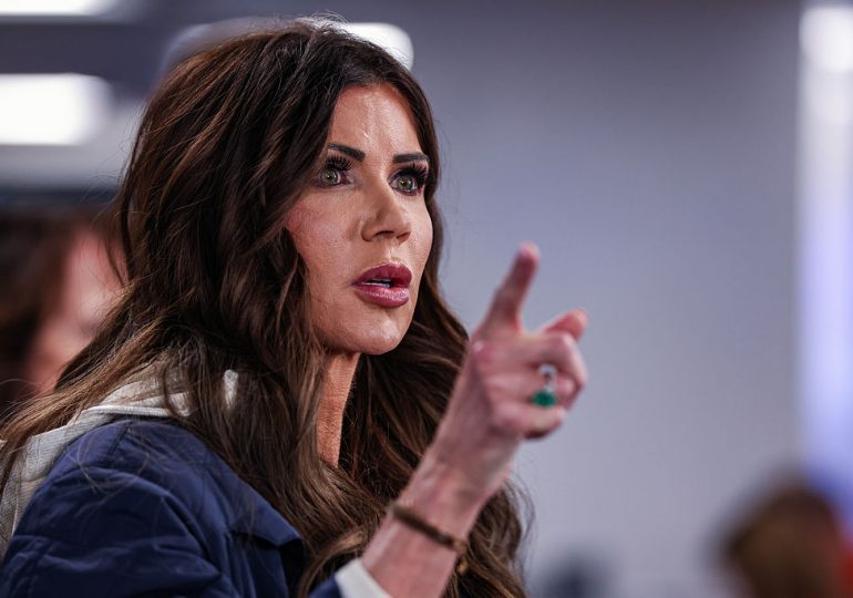 Some Republicans Join Calls For DHS Secretary Kristi Noem to Step Down