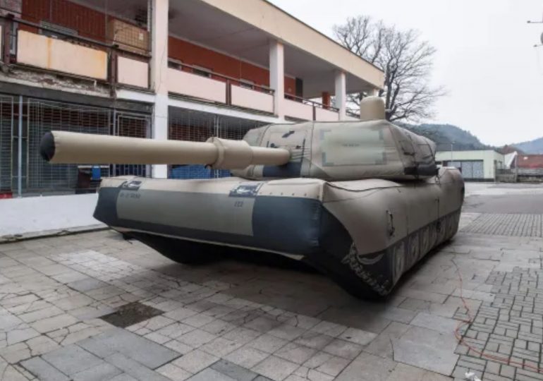 The barmiest weapons in Putin’s arsenal from camels to porcupine tanks… as desperate Vlad throws everything at war