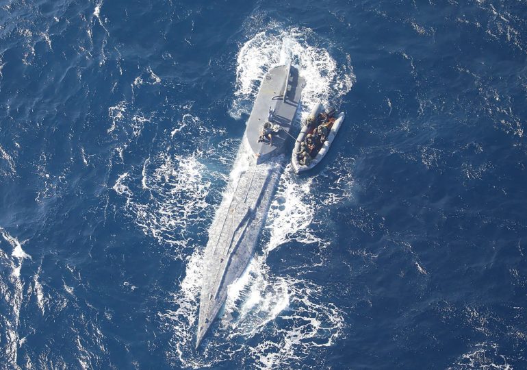 Huge narco sub SINKS off Portugal after UK cops help seize record nine-tonne cocaine haul from vessel bound for Europe