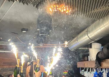 New vid of NYE bar fire erupting shows revellers cheer as flames spread not realising scale of horror that would unfold