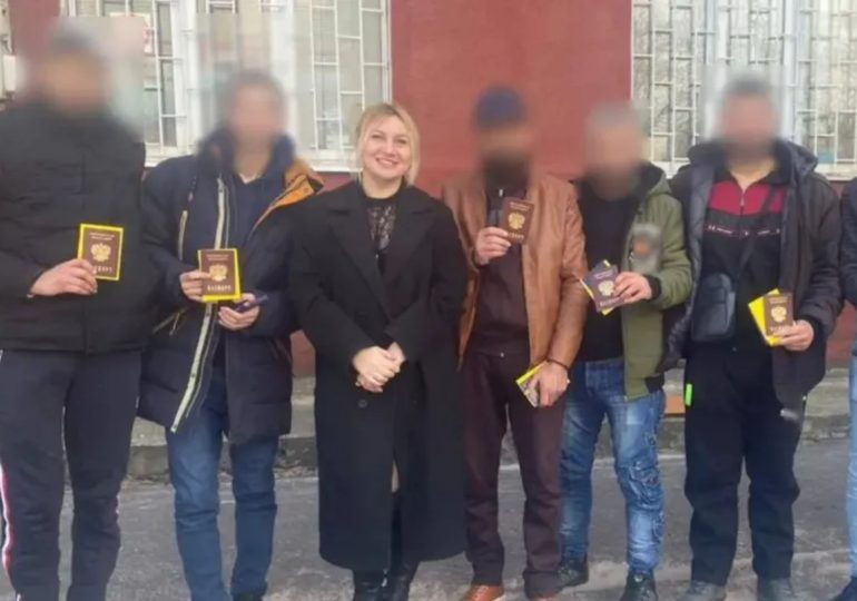 Meet the glam Russian former teacher luring foreigners to fight for Putin… then burning their passports if they defy her