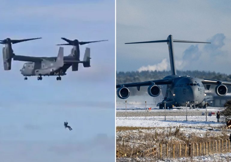 Moment US special forces train in UK as Trump mulls MORE gobsmacking missions after tanker seized and Maduro snatched