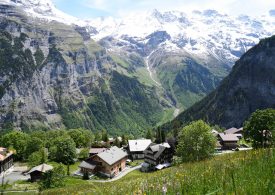 Base jumper, 28, dies after flying through Swiss ‘Valley of Death’ and crashing into ground as cops launch probe
