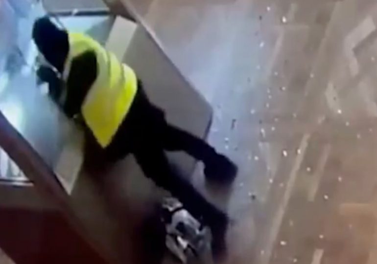 Damning new footage of £76m Louvre heist shows clueless guards watch on as robbers make off with French ‘crown jewels’