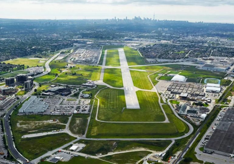 Inside sprawling abandoned airport being turned into £16billion CITY after shutting just over a year ago