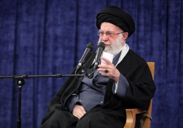 Twisted Ayatollah calls Trump a ‘criminal’ as he accuses the US of being responsible for the deaths of 3,000 Iranians