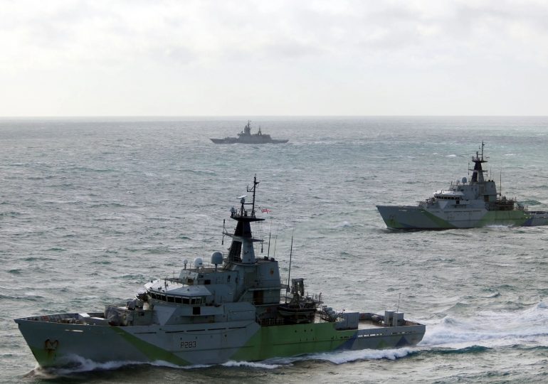 Russian warships intercepted in English Channel as UK warns sabre-rattling Putin ‘we know exactly what you’re doing’