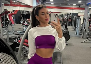 Glam fitness influencer, 29, stabbed to death in her flat as cops probe murder for financial gain after sex