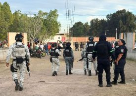 At least 11 dead after four gunmen open fire at packed football ground in Mexico as victims ‘bleed to death’ on pitch