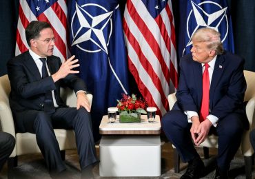 Moment Nato chief corrects Trump over claims alliance ‘never helped’ US – despite article 5 being triggered after 9/11