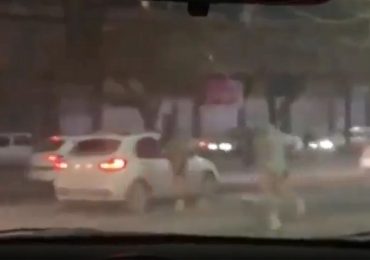 Moment Iranian forces fire at protesters as bloodthirsty regime warns US bases will be ‘targets’ if Trump gets involved