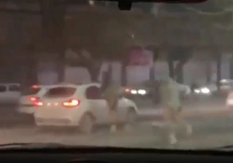 Moment Iranian forces fire at protesters as bloodthirsty regime warns US bases will be ‘targets’ if Trump gets involved