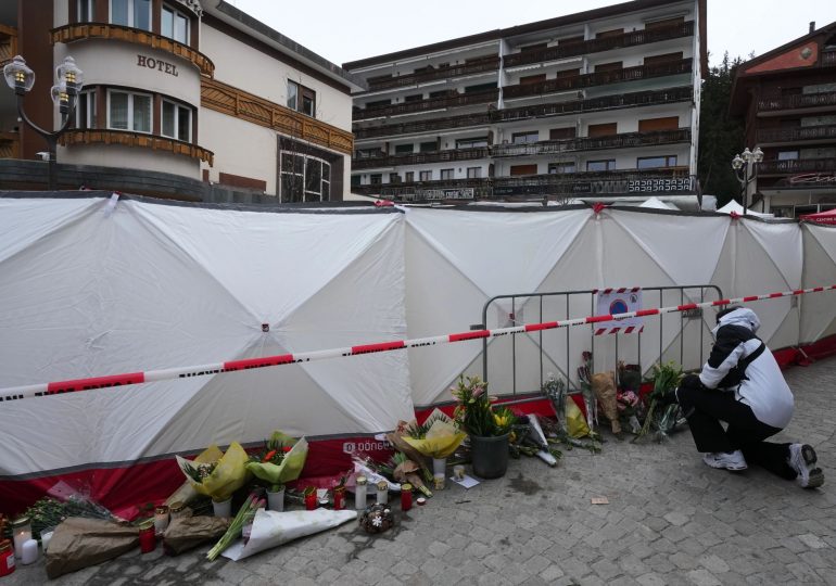 Criminal probe into deadly Swiss bar fire launched by police after horror inferno ‘caused by sparklers’ killed 40