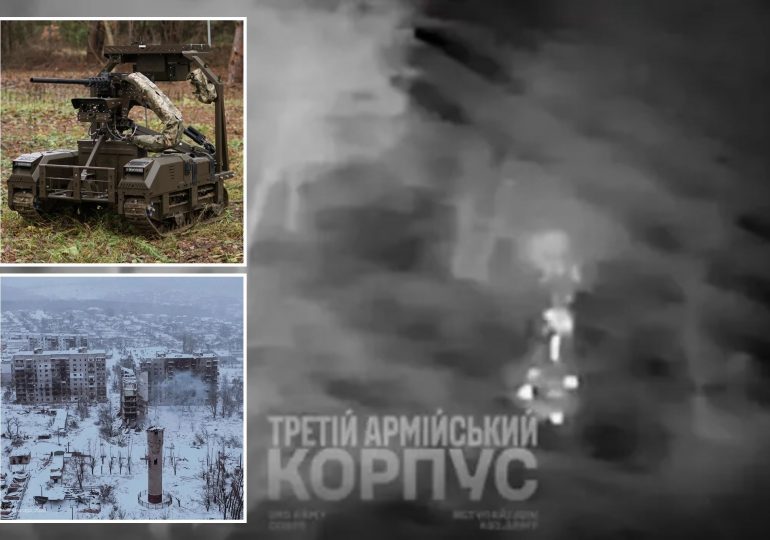 How Ukraine’s secret robot soldier held off Russians for SIX WEEKS – as 27-to-one kill ratio in battle for city revealed