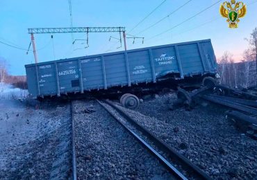Major train crash as 35 wagons derail on key route used to feed Putin’s war machine with North Korean military equipment