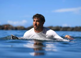 I grew up on ‘shark highway’ isle where girl was ripped in half… I’ve seen pals die & I never know if I’ll survive waves