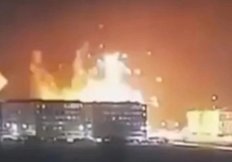 Shocking moment Putin air defence missile hits Russian residential block in another horrific friendly fire blunder