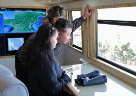 Kim Jong-un warns enemies of ‘mental agony’ at missile launch with daughter and will unveil ‘next-stage’ nuclear plans