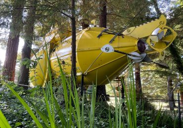 We’ve built Beatles-themed yellow submarine and make fortune renting it out – even John Lennon’s family came to stay