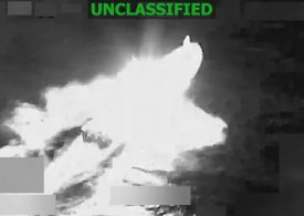 Dramatic moment US blows up narco boat in first strike since Trump captured Maduro in safe house raid