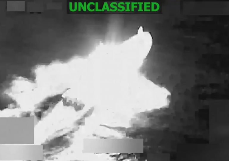 Dramatic moment US blows up narco boat in first strike since Trump captured Maduro in safe house raid