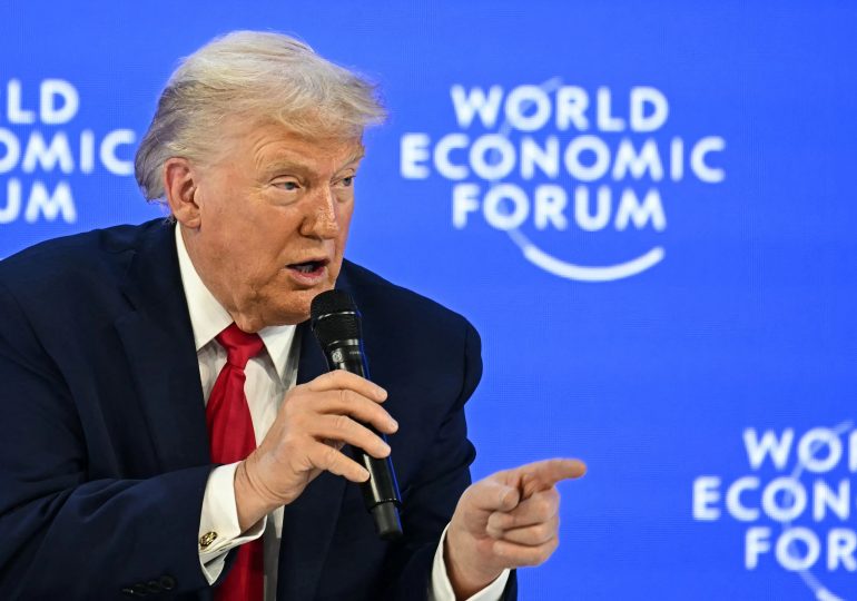 12 biggest bombshells in Trump’s EXTRAORDINARY Davos speech from ‘call me daddy’ to blasting ‘you’d be speaking German’