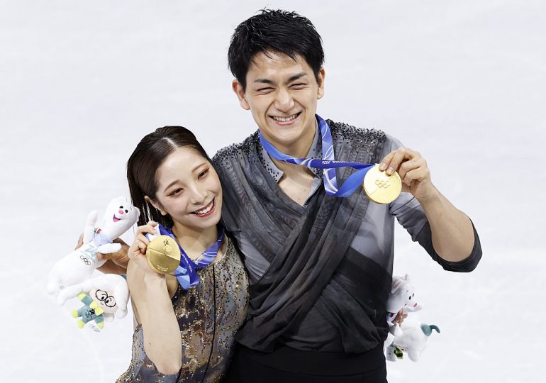 Japan’s Riku Miura and Ryuichi Mihara Are the Olympic Pairs Skating Champions