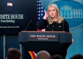 Leavitt Says Iran Would Be ‘Wise to Make a Deal’ as Trump Escalates Military Buildup in Region