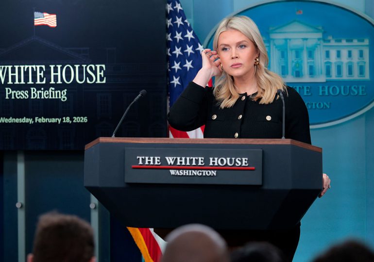 Leavitt Says Iran Would Be ‘Wise to Make a Deal’ as Trump Escalates Military Buildup in Region