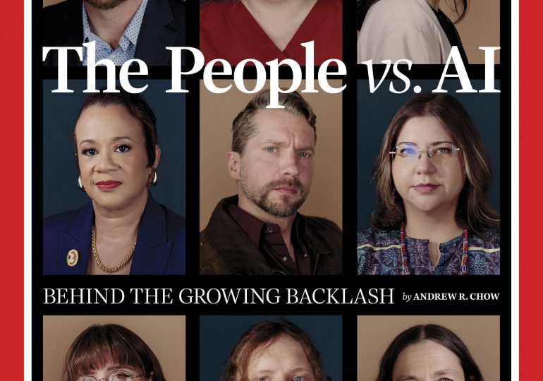 The Story Behind TIME’s ‘The People vs. AI’ Cover