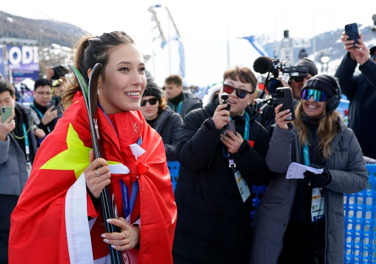 Eileen Gu Takes Home Olympic Silver After the ‘Best Slopestyle Run’ She’s Ever Done