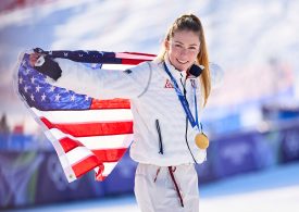 Mikaela Shiffrin Fights Back Tears Talking About Her Late Father After Olympic Win