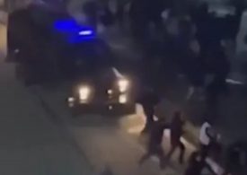 Horror moment Iranian regime truck ploughs into crowd and runs over protestors ‘killing woman and injuring three’