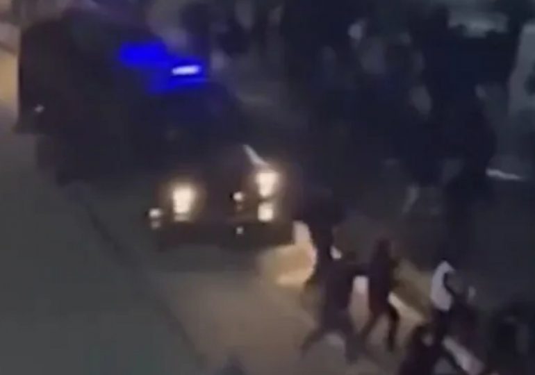 Horror moment Iranian regime truck ploughs into crowd and runs over protestors ‘killing woman and injuring three’