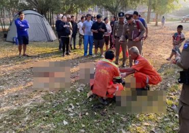 Tourist trampled to death in front of horrified wife at Thailand campsite in THIRD killing by beast