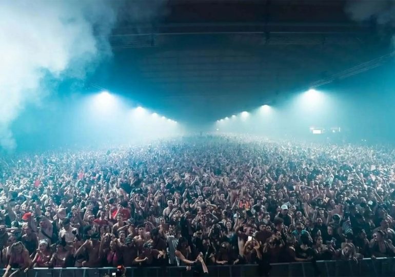 Horror at popular music festival as man dies and six rushed to hospital after revellers fell ill in Sydney