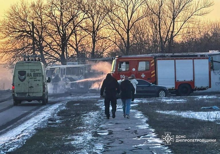 At least 15 dead after Russian drone strike on bus in Ukraine – hours after Zelensky announced next round of peace talks