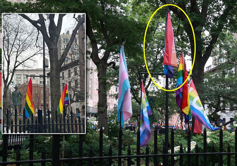 New York Leaders Vow to Fight Trump Over Removed Pride Flag at LGBT Monument