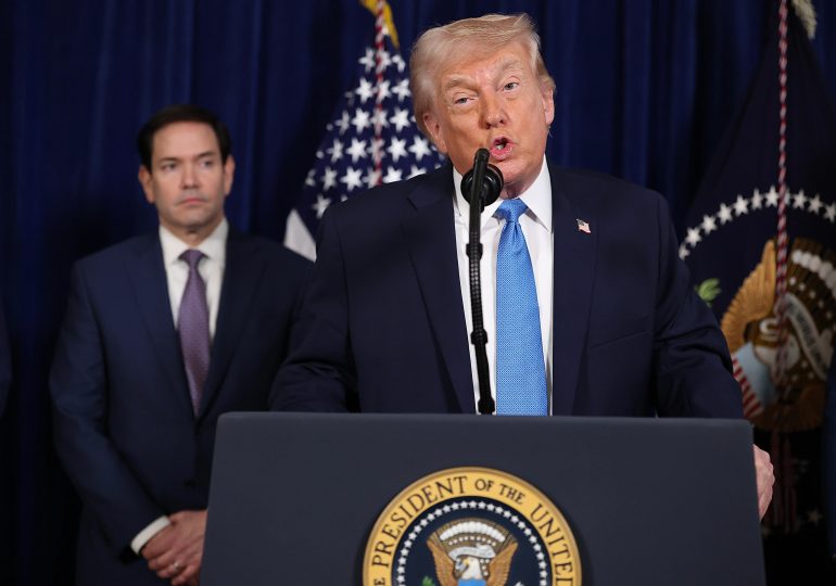 Trump warns ‘big powerful ships’ are heading to Iran & calls for deal as Ayatollah declares Europe’s armies ‘terrorists’