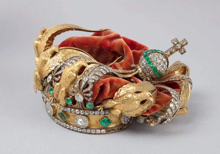 First shocking pic of mangled crown dropped by thieves during £76m Louvre heist – amid fears stolen loot is lost forever