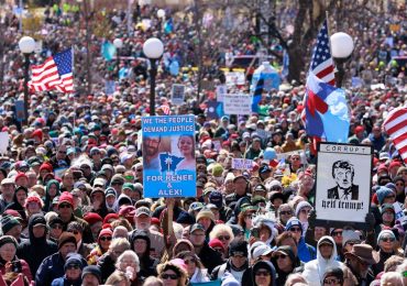 No Kings Protesters Take to Streets in Towns and Cities Across the U.S.