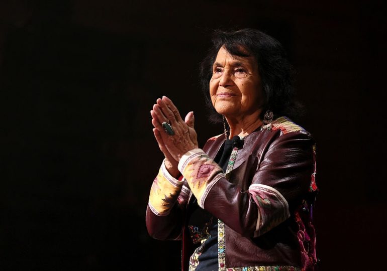 Labor Rights Leader Dolores Huerta Accepts TIME100 Impact Award